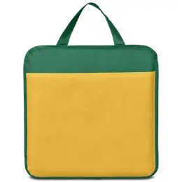 Altitude Fanflare Stadium Cushion Yellow Green Unbranded Front